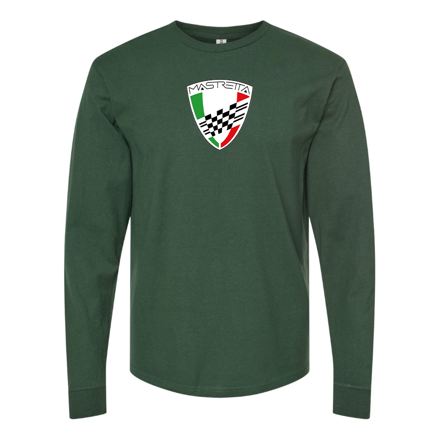 Men's Mastretta Logo Cotton Long Sleeve T-Shirt