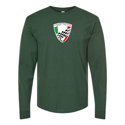 Men's Mastretta Logo Cotton Long Sleeve T-Shirt