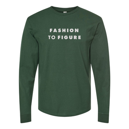 Men's Fashion To Figure Logo Cotton Long Sleeve T-Shirt
