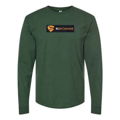Men's RL Exchange Logo Cotton Long Sleeve T-Shirt