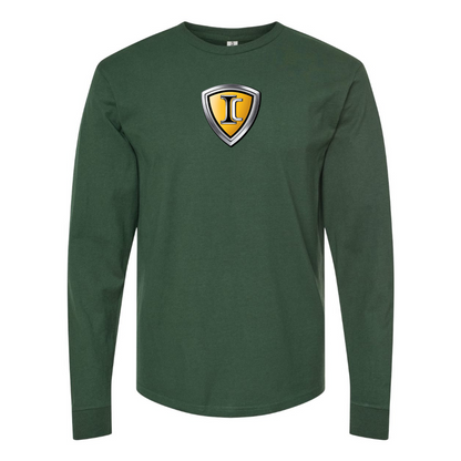 Men's IC Bus  Logo Cotton Long Sleeve T-Shirt
