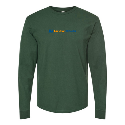 Men's UnionStahl Logo Cotton Long Sleeve T-Shirt