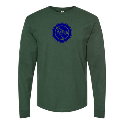 Men's Matra Sports Logo Cotton Long Sleeve T-Shirt