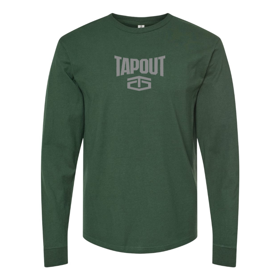 Men's Tapout Logo Cotton Long Sleeve T-Shirt