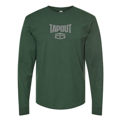 Men's Tapout Logo Cotton Long Sleeve T-Shirt