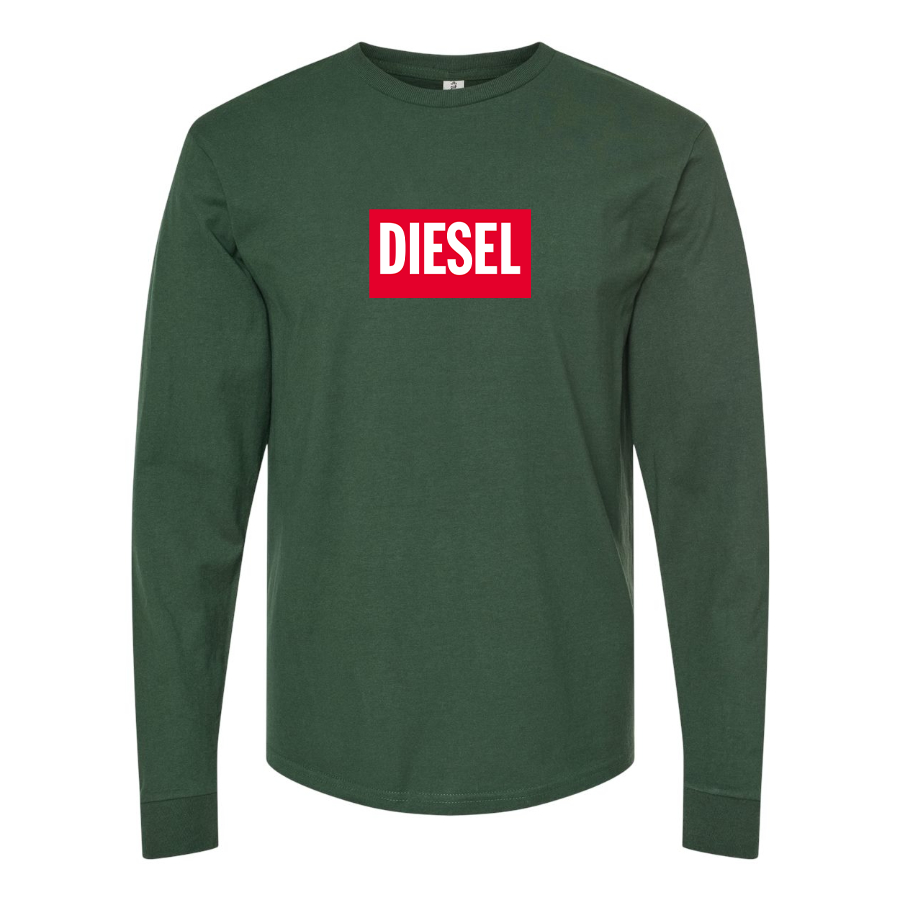 Men's Diesel Logo Long Sleeve T-Shirt