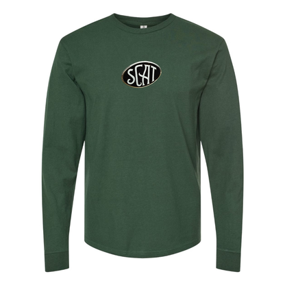 Men's SCAT Logo Long Sleeve T-Shirt