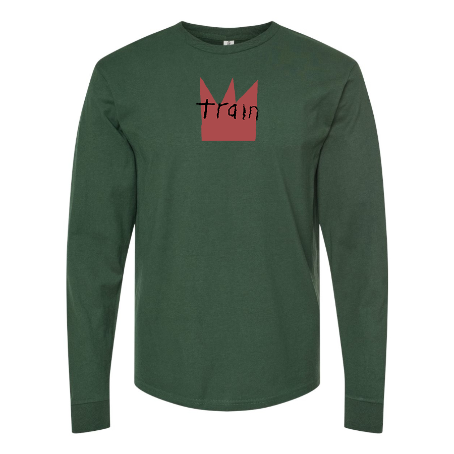 Men's Train Logo Long Sleeve T-Shirt
