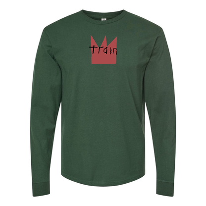 Men's Train Logo Long Sleeve T-Shirt