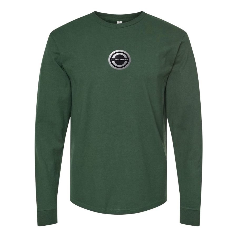 Men's BharatBenz Logo Long Sleeve T-Shirt