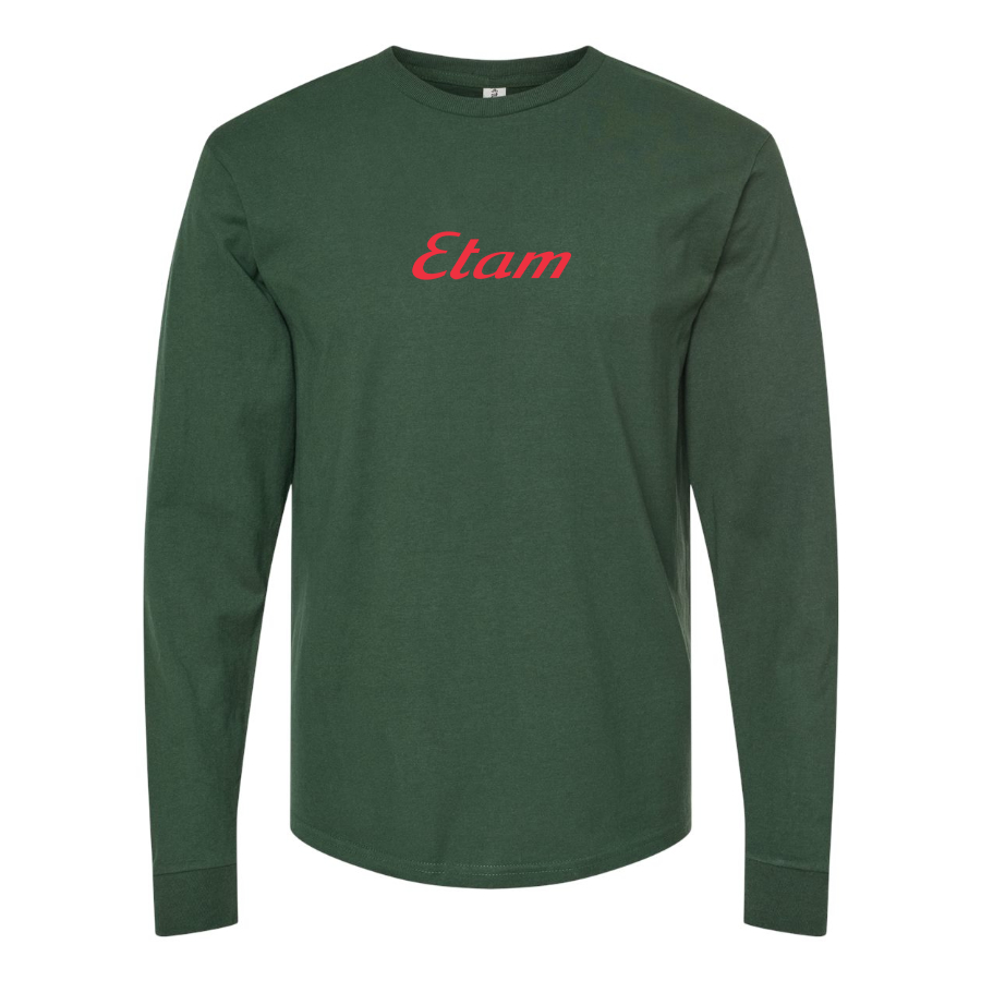 Men's Etam Logo Long Sleeve T-Shirt