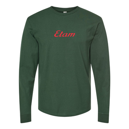 Men's Etam Logo Long Sleeve T-Shirt