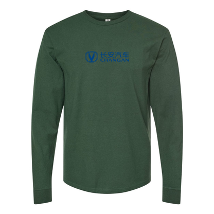 Men's Changan Logo Long Sleeve T-Shirt