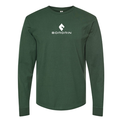 Men’s Bordrin Logo Long Sleeve T-Shirt