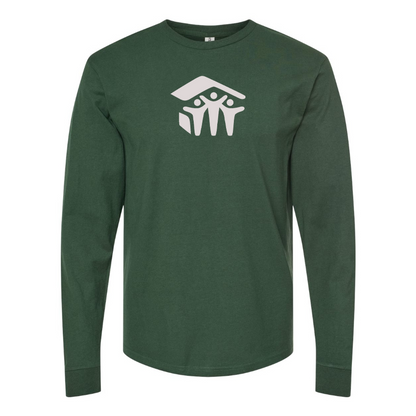 Men's Habitat for Humanity  Logo Cotton Long Sleeve T-Shirt