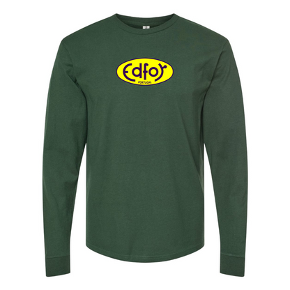 Men's Edfor Grand Sport Logo Cotton Long Sleeve T-Shirt