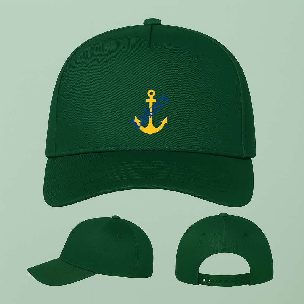 Lake Superior State Lakers Logo Five Panel Twill Snapback Cap
