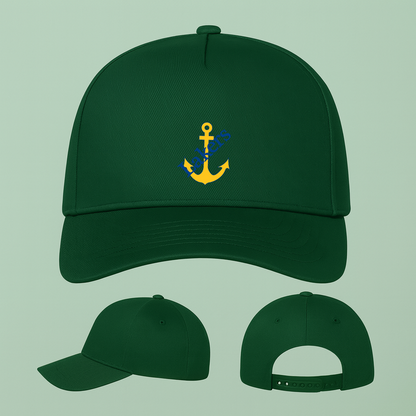 Lake Superior State Lakers Logo Five Panel Twill Snapback Cap
