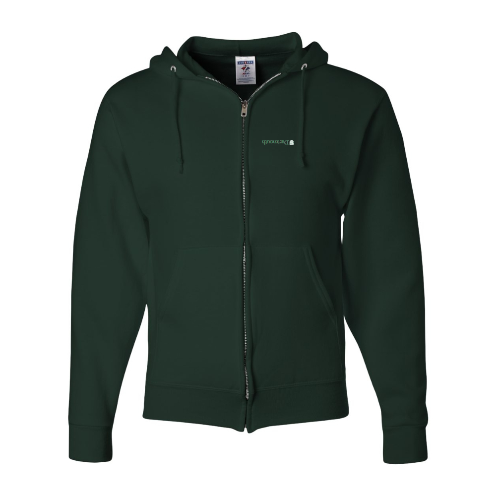 Men's Dartmouth College JERZEES NuBlend Full-Zip Hooded Sweatshirt