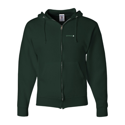 Men's Dartmouth College JERZEES NuBlend Full-Zip Hooded Sweatshirt