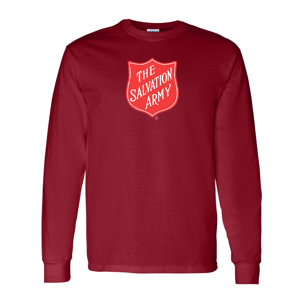Men's  The Salvation Army  Gildan Heavy Cotton Long Sleeve T-Shirt