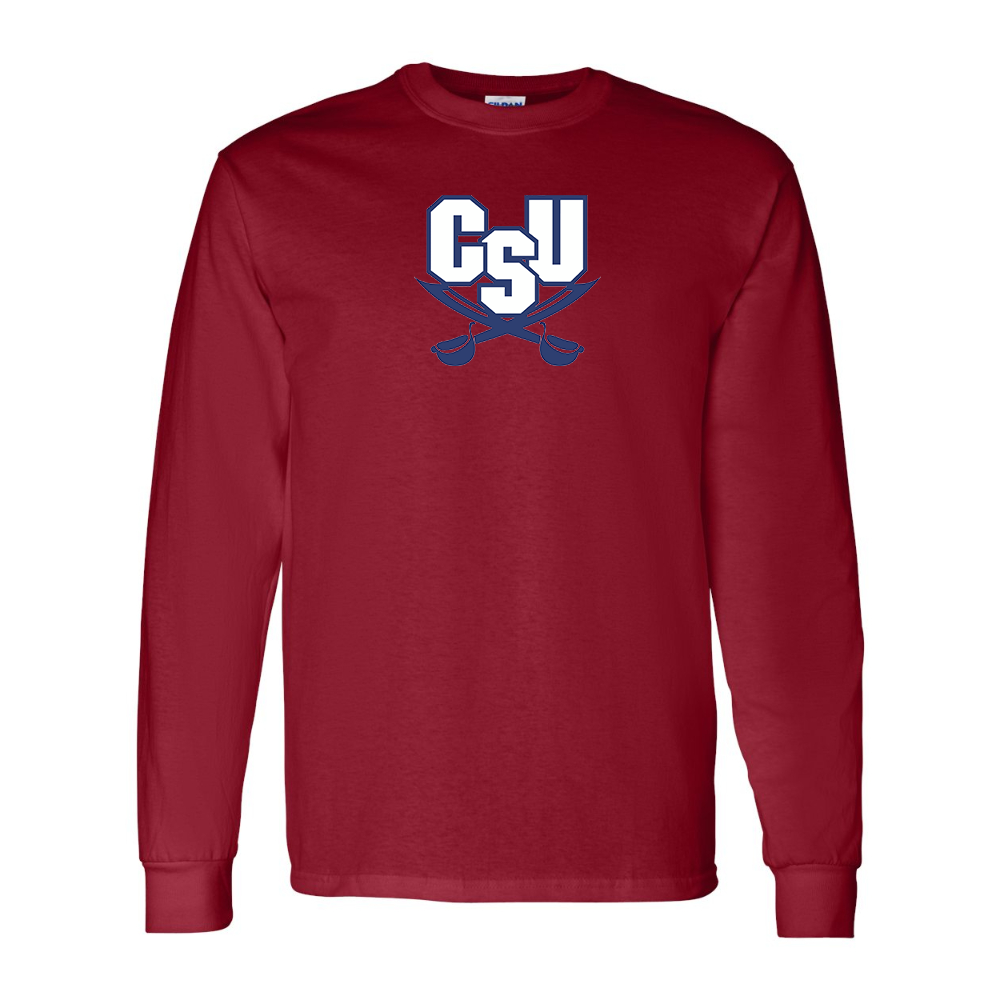 Men's CSU Buccaneers  Gildan Heavy Cotton Long Sleeve T-Shirt