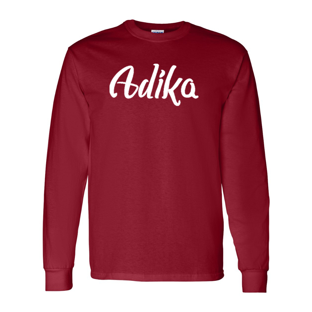 Men's Adika  Gildan Heavy Cotton Long Sleeve T-Shirt