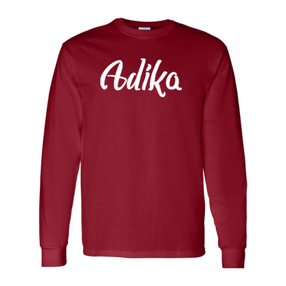 Men's Adika  Gildan Heavy Cotton Long Sleeve T-Shirt