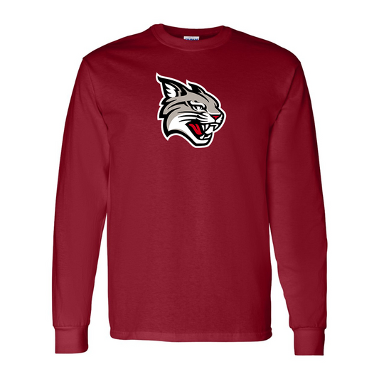 Men's  Davidson Wildcats  Gildan Heavy Cotton Long Sleeve T-Shirt