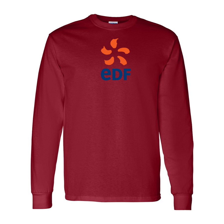 Men's Edf Gildan Heavy Cotton Long Sleeve T-Shirt