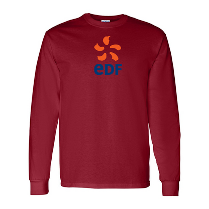 Men's Edf Gildan Heavy Cotton Long Sleeve T-Shirt