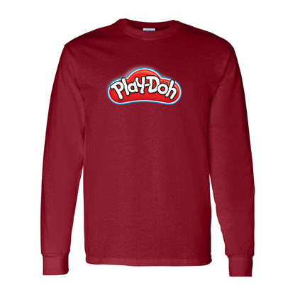 Men's Play Doh Gildan Heavy Cotton Long Sleeve T-Shirt