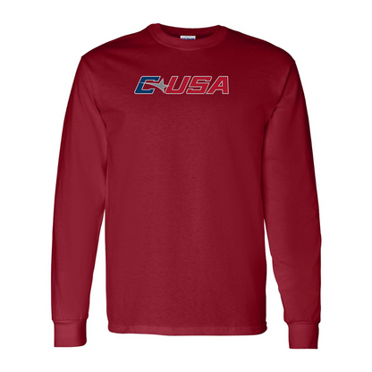 Men's  Conference USAl Gildan Heavy Cotton Long Sleeve T-Shirt