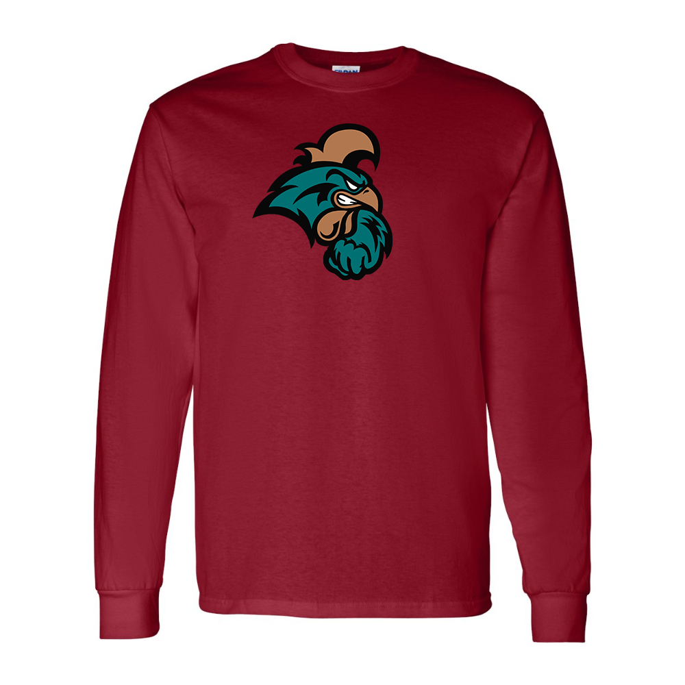 Men's   Coastal Carolina Chanticleers Gildan Heavy Cotton Long Sleeve T-Shirt