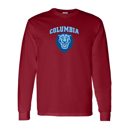 Men's Columbia Lions Gildan Heavy Cotton Long Sleeve T-Shirt