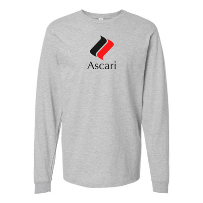 Men's Ascari Logo Cotton Long Sleeve T-Shirt