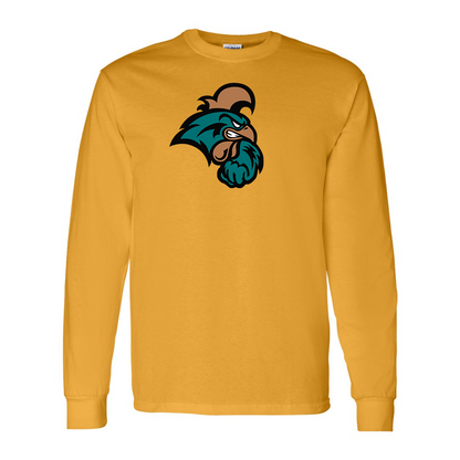 Men's   Coastal Carolina Chanticleers Gildan Heavy Cotton Long Sleeve T-Shirt