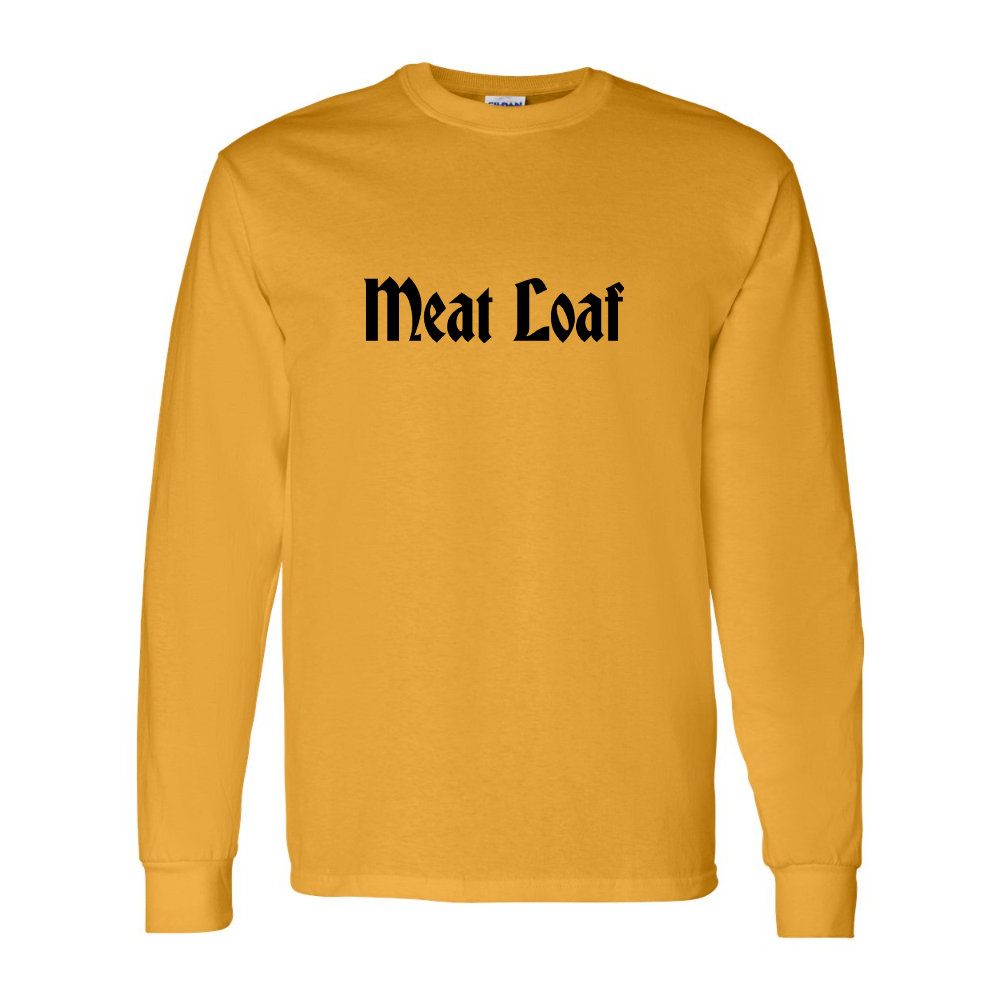 Men's Meat Loaf   Gildan Heavy Cotton Long Sleeve T-Shirt