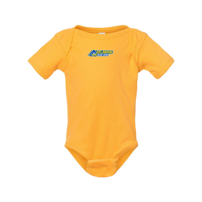 Delaware Blue Hens Rabbit Skins Infant Baby Rib Bodysuit