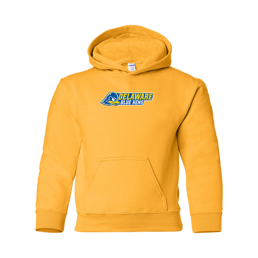 Youth  Delaware Blue Hens Gildan Heavy Blend  Hooded Sweatshirt