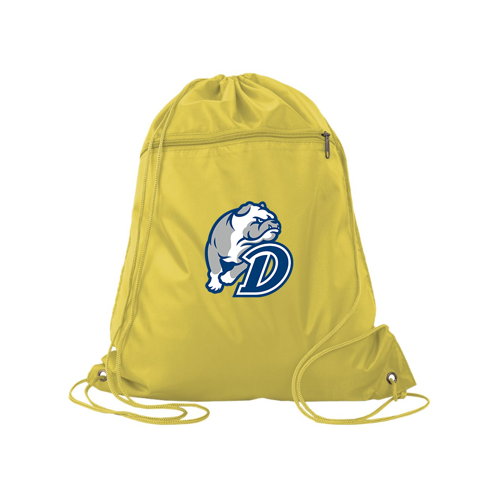 Drake Bulldogs Q-Tees - Polyester Cinchpack