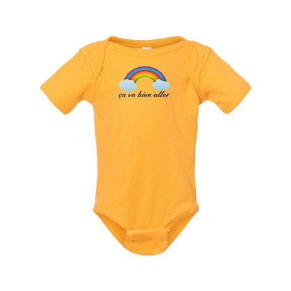 Ça va bien aller Rabbit Skins Infant Baby Rib Bodysuit