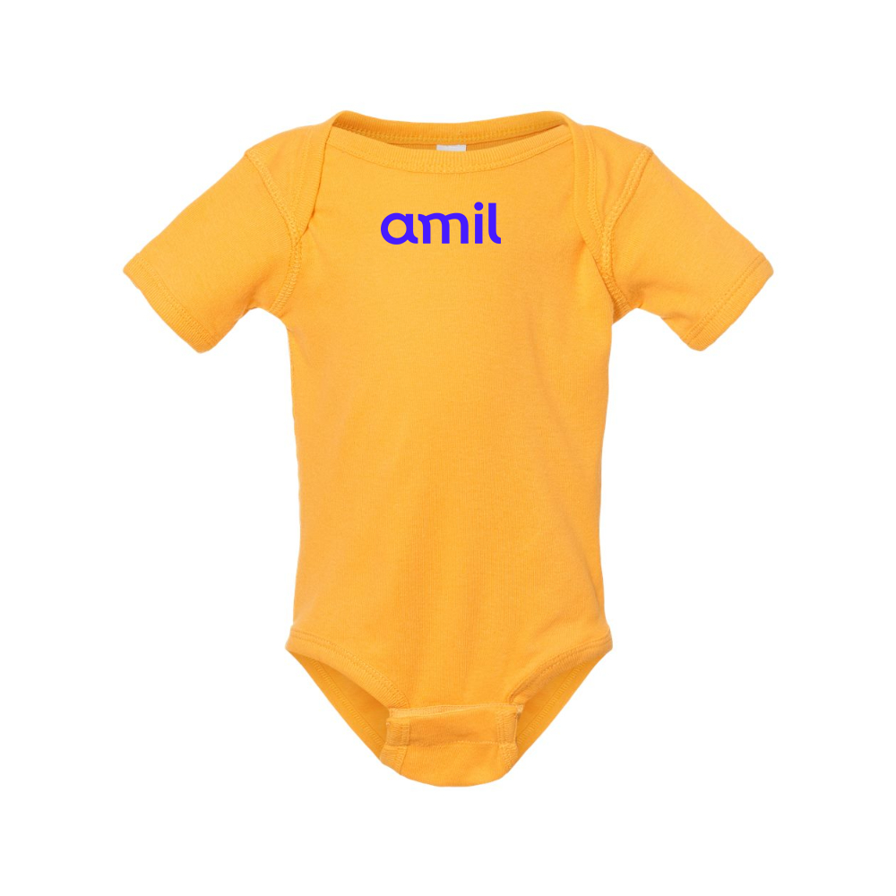 Amil  Rabbit Skins Infant Baby Rib Bodysuit
