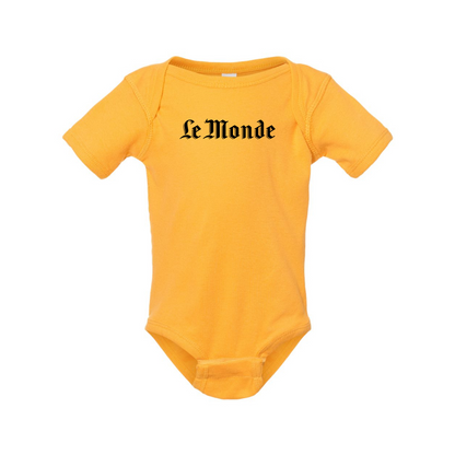 Le Monde Rabbit Skins Infant Baby Rib Bodysuit