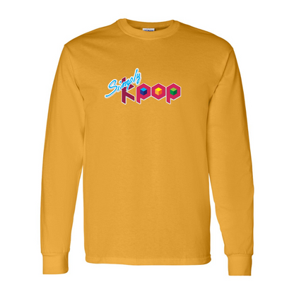 Men's  Simply Kpop  Gildan Heavy Cotton Long Sleeve T-Shirt