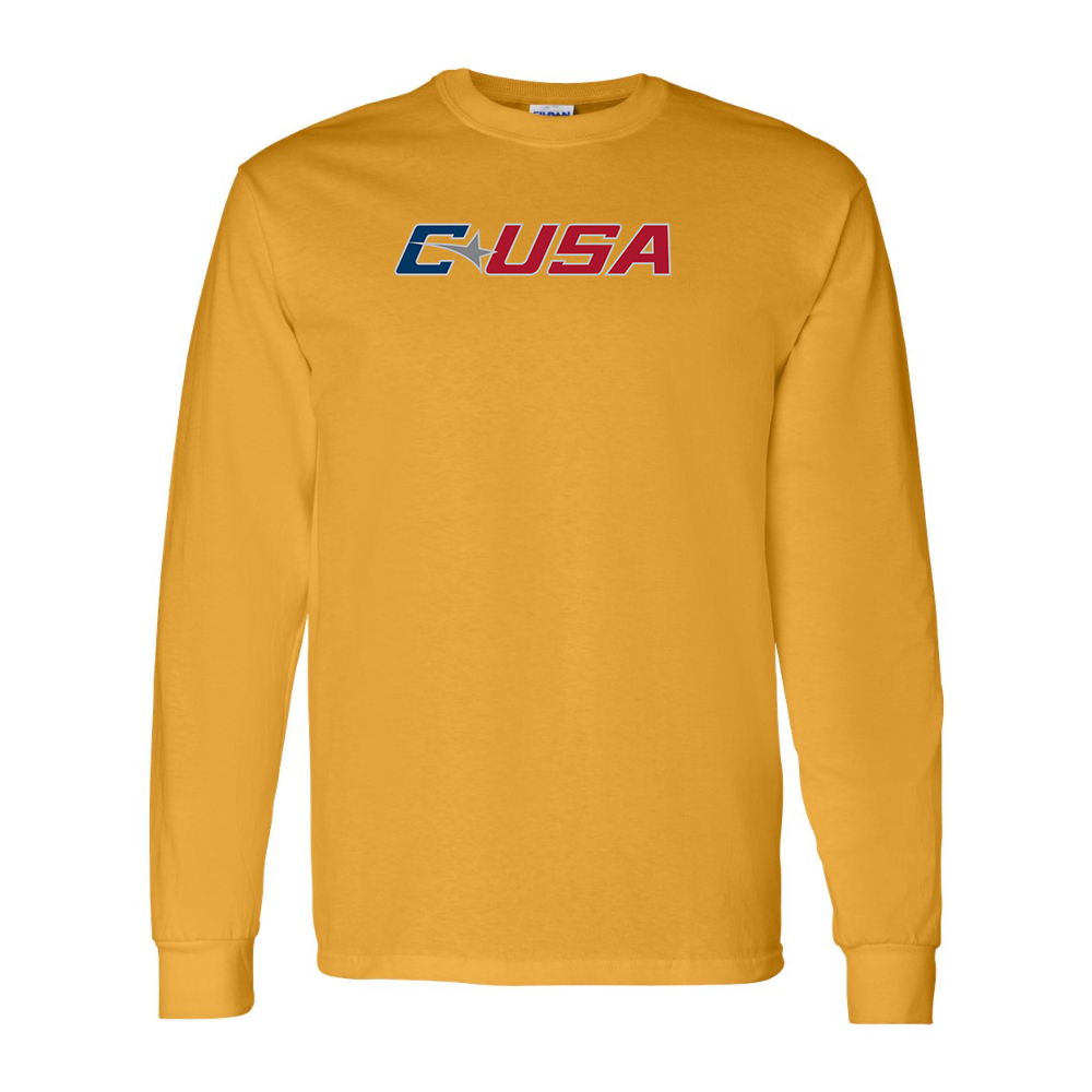 Men's  Conference USAl Gildan Heavy Cotton Long Sleeve T-Shirt
