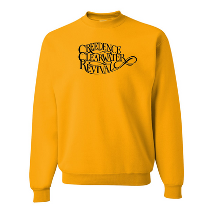 Men's Creedence Clearwater Revival JERZEES NuBlend Crewneck Sweatshirt