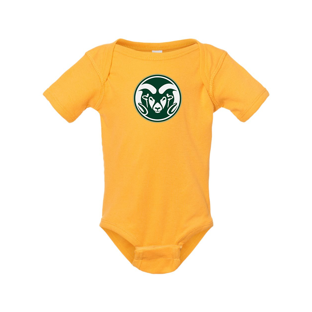 Colorado State Rams Rabbit Skins Infant Baby Rib Bodysuit