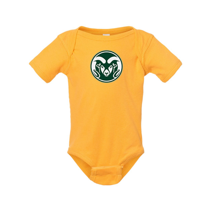 Colorado State Rams Rabbit Skins Infant Baby Rib Bodysuit