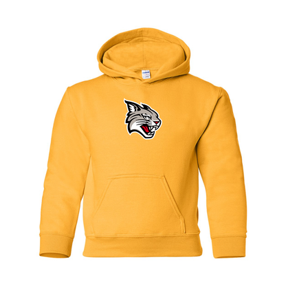 Youth  Davidson Wildcats Gildan Heavy Blend  Hooded Sweatshirt